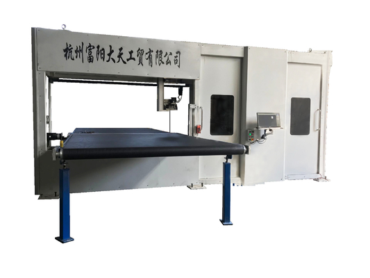 5KW自動スポンジの堅い泡の打抜き機の縦の回転のタイプ