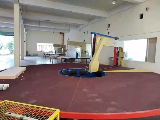 五片自動水平泡切断機 カルーセルテーブル