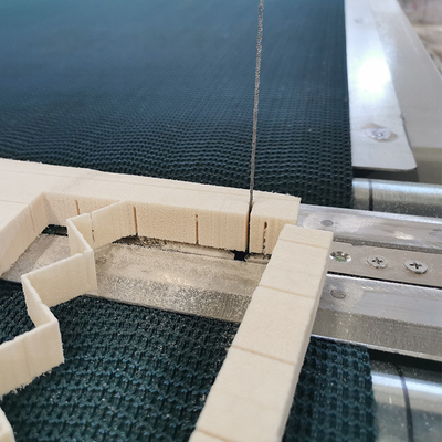 バキュム 汎用 精密 PU 泡切断機 ロックウール PIR EVA