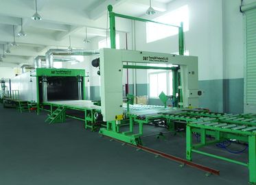 全自動スポンジ製造ラインと4m x 3.2m x 3.2m 混合ラック 17.5m x 2.4m x 1.2m 乾燥トンネル 16.9m
