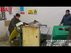 D&T 磨砂緑のスクーリングパッド キッチン スポンジ 特別な粘着機