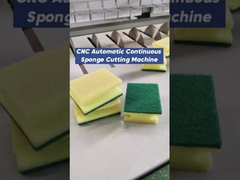 自動連続スポンジフライリングマシン 食器洗浄用 磨削スポンジ
